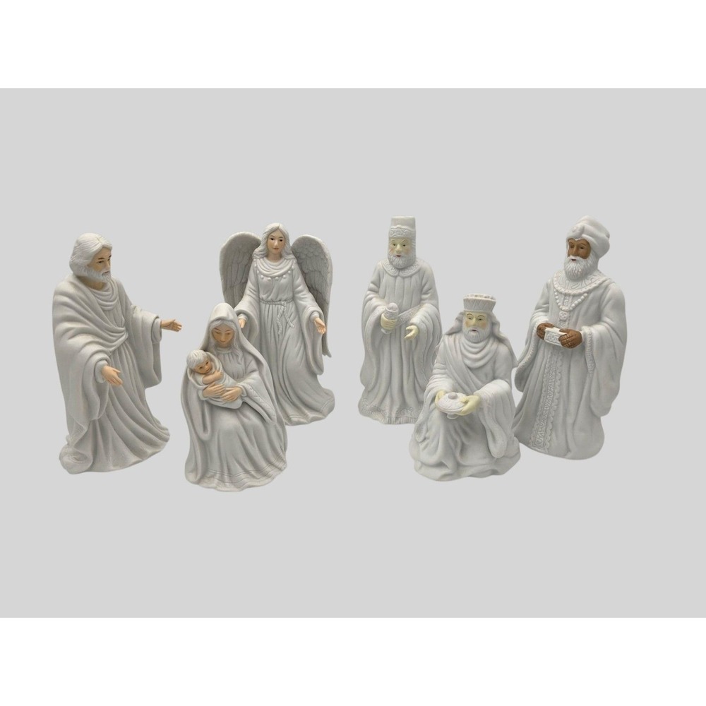House of Lloyd Christmas Around The World Nativity Holy Family & Three Kings Vtg